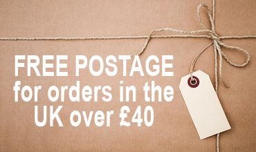 Free postage over £40 in UK