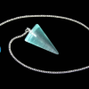 Blue Obsidion Crystal Cone Pendulum