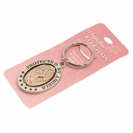 Angelstar Keyring - Protected By Angels