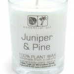 Juniper and Pine Oil- Votive Aromatherapy Candle