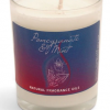 Pomegranate and Mint -Recycled Glass Votive Fragranced Candle