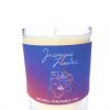 Jasmin Flower-Recycled Glass Votive Fragranced Candle
