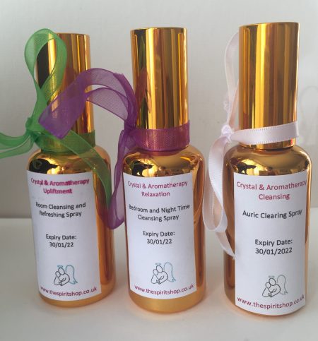 Crystal & Aromatherapy Spray Collection