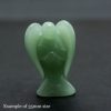 Aventurine Hand Carved Angels in 2 sizes