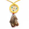 Tan Navajo Dream Catcher Necklace 2