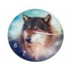 Wolf Clock-Cindy Grundsten Collection