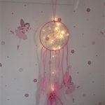 LED Pink Dreamcatcher - Colour Gift Boxed