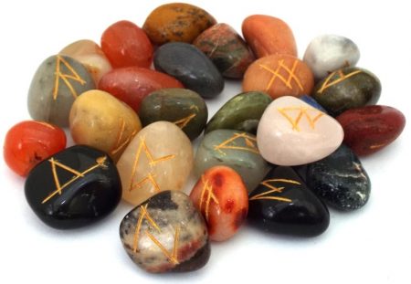 Crystal Rune Stones - Mixed Crystals