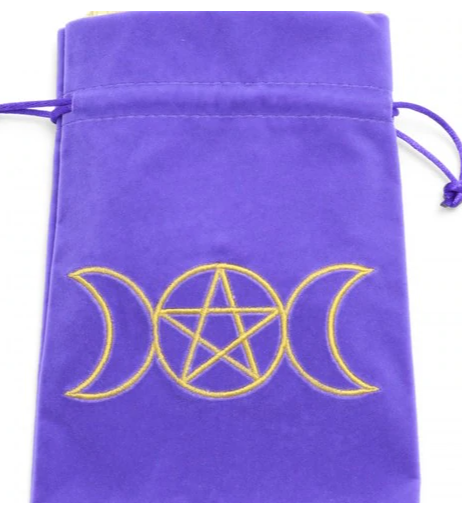 Purple Moon Goddess Tarot - Angel Card Bag