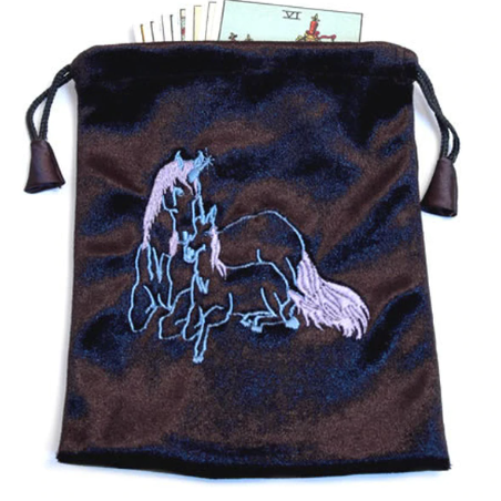 Black Tarot - Angel Card Bag - Unicorn