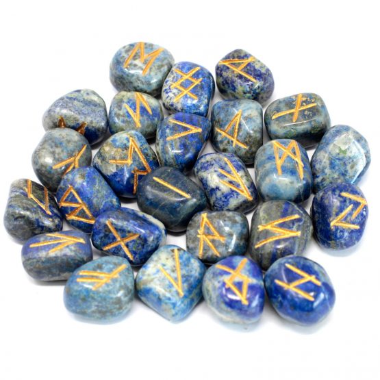 Crystal Rune Stones - Lapis Lazuli