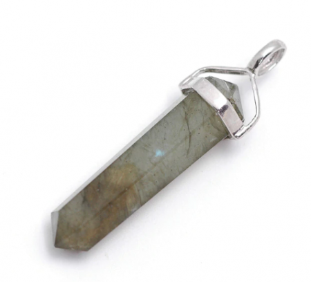 Labradorite DT Pendant In Sterling Silver Setting