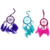 Turquoise-Pink-Purple Dream Catcher- Small Round