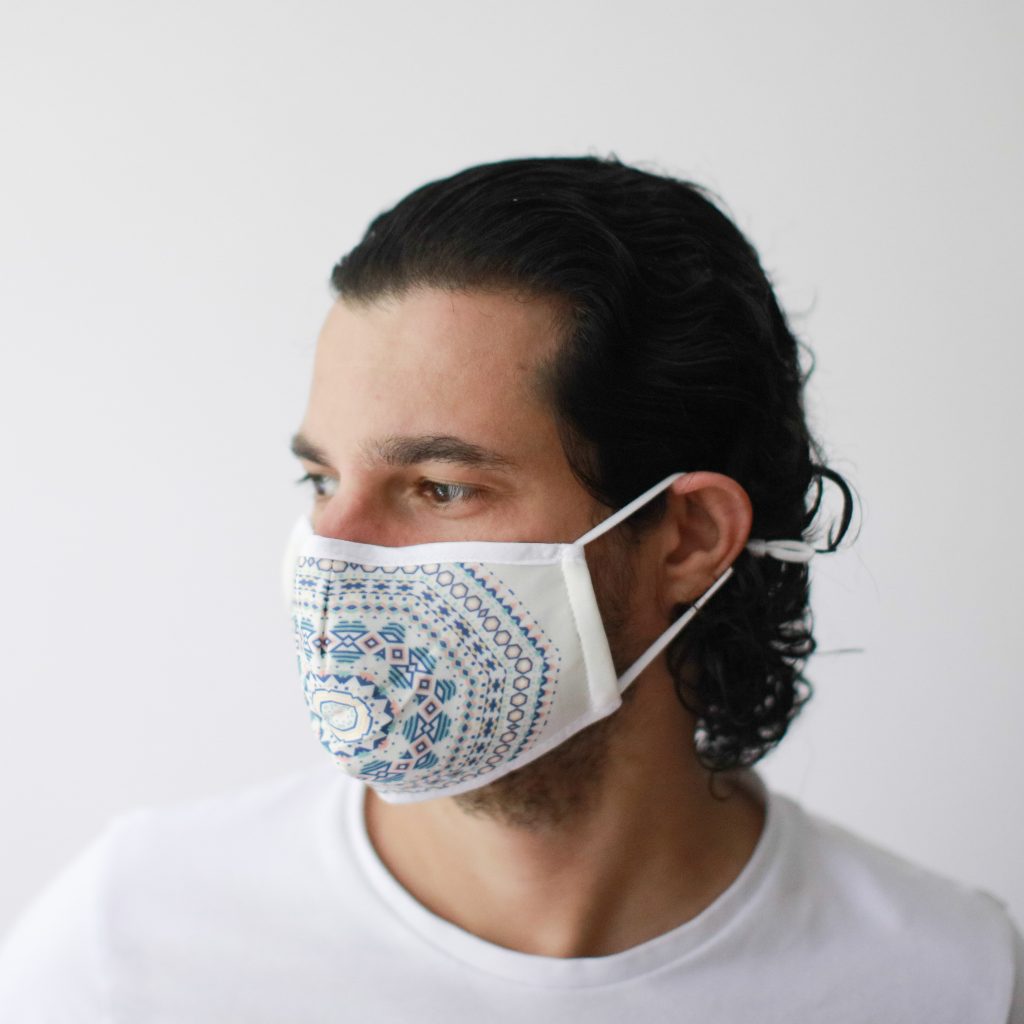 Aztec Tribal Face Mask (Adult) 2