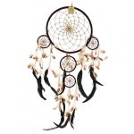 Coffee-Cream-Chocolate Dream Catcher- XLarge Round 3