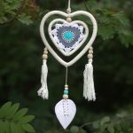 Medium Blue Multi Heart in Heart Dream Catcher 2