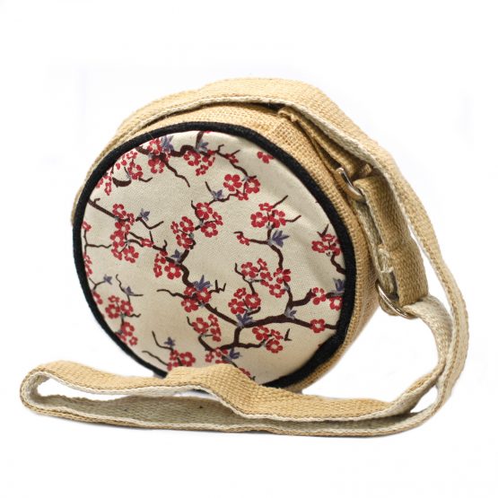 Cherry Blossom Eco Round Bag (Small)