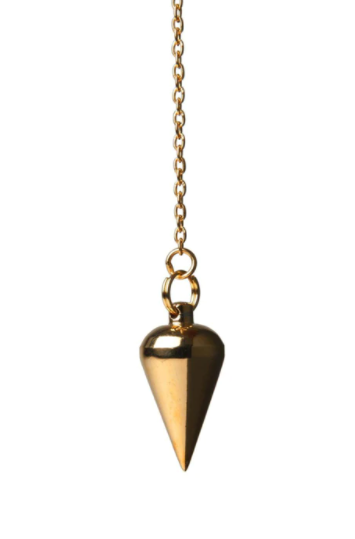 Conical Pendulum - Gold Colour (Brass Gold-Plated)