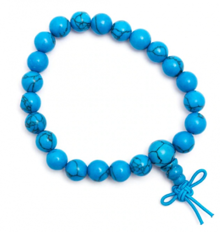 Turquoise (Reconstituted) Power Bracelet