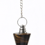 Golden Tigers Eye Smooth Cone Pendulum