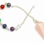 Rose Quartz Chakra Pendulum