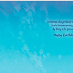 Sky Spirit Greeting Card (Birthday) 2