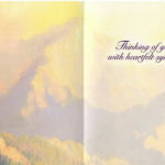 Tranquil Shores Greeting Card (Sympathy)2