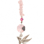 Tinkerbell With Rose Quartz And Lead Crystal 2