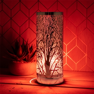 Red And Rosegold Touch Sensitive Aroma Lamp 26 cm