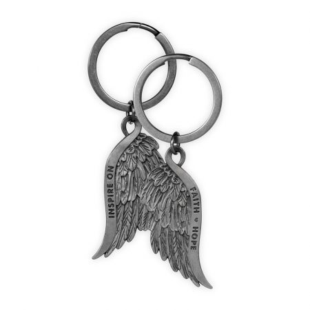 Angel Wing Keyring - Inspire On Faith Hope
