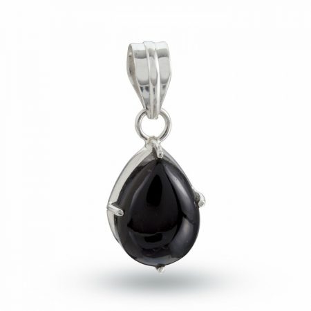 Black Obsidian - Teardrop Pendant