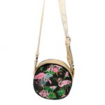 Flamingos Eco Round Bag (Small)