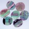 Rainbow Fluorite Crystal Palm Stone