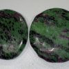 Ruby Zoisite Crystal Palm Stone