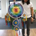 Extra Large Dreamcatcher - Vivid Rainbow 3