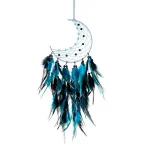 Moon Dream Catcher Turquoise & Black