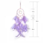 Vintage Dream Catcher 11 cm Purple 2