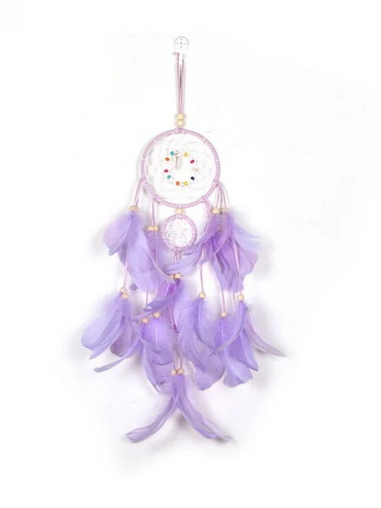 Vintage Dream Catcher 11 cm Purple